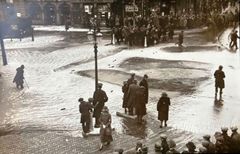 Sea-water-flooding-down-Harold-Place-c1911